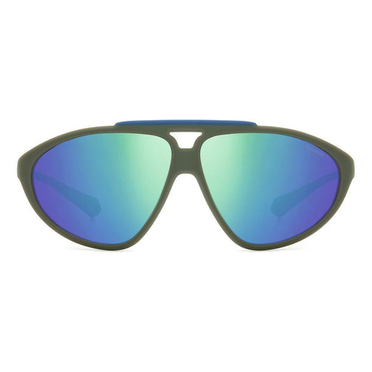 Polaroid Green Rubber Sunglasses Polaroid Steel Blue