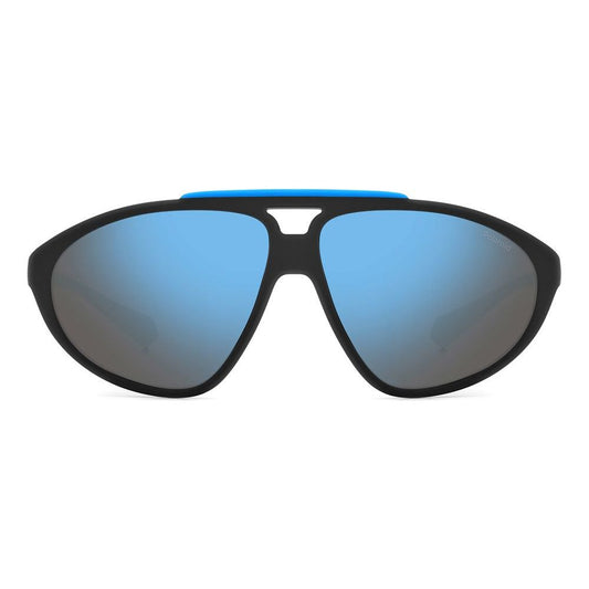 Polaroid Black Rubber Sunglasses Polaroid Cadet Blue