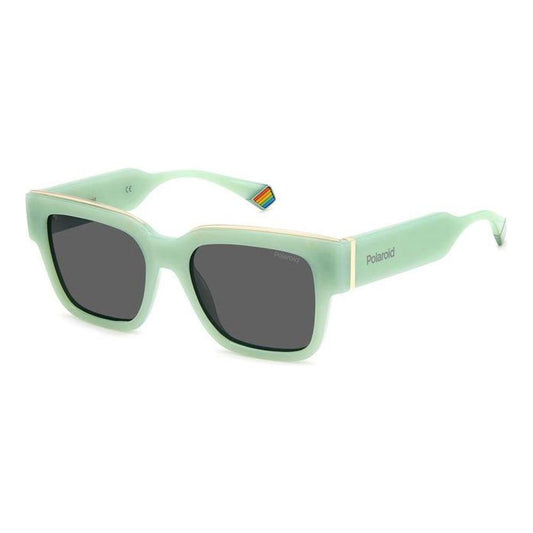 Polaroid Green Resin Sunglasses Polaroid Light Gray