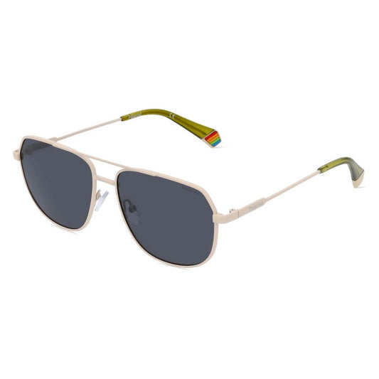 Polaroid Gray Metal Sunglasses Polaroid Dim Gray