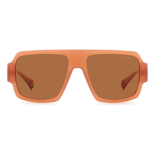 Polaroid Beige Resin Sunglasses Polaroid Sienna