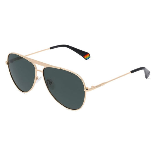 Polaroid Gold Metal Sunglasses Polaroid Dark Slate Gray