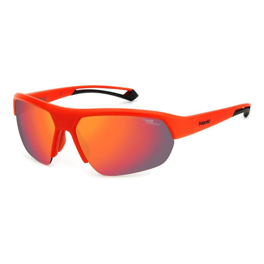 Polaroid Red Resin Sunglasses Polaroid Tomato