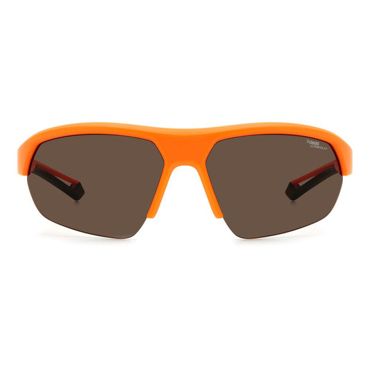 Polaroid Orange Resin Sunglasses Polaroid Dark Olive Green