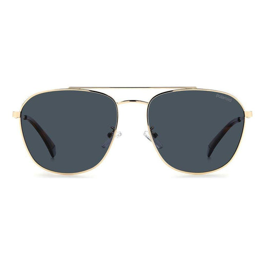 Polaroid Gold Stainless Steel Sunglasses Polaroid Dark Slate Gray