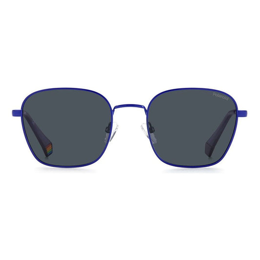 Polaroid Blue Stainless Steel Sunglasses Polaroid Dark Slate Gray