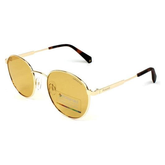 Polaroid Gold Metal Sunglasses Polaroid Dark Khaki