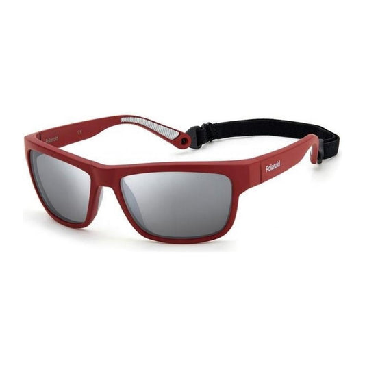 Polaroid Red Acetate Sunglasses Polaroid Gray