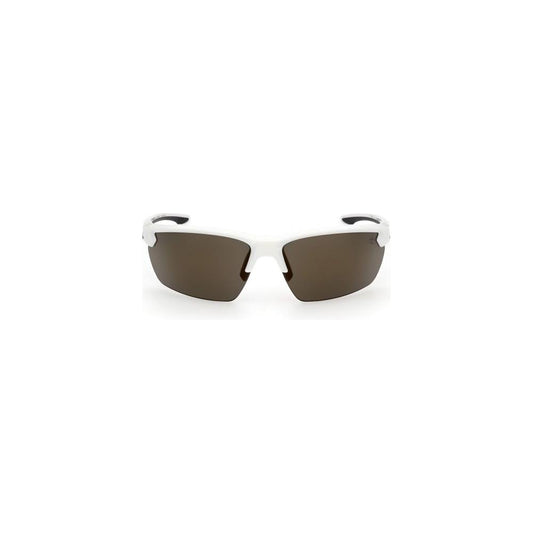 Timberland White Plastic Sunglasses Timberland White Smoke