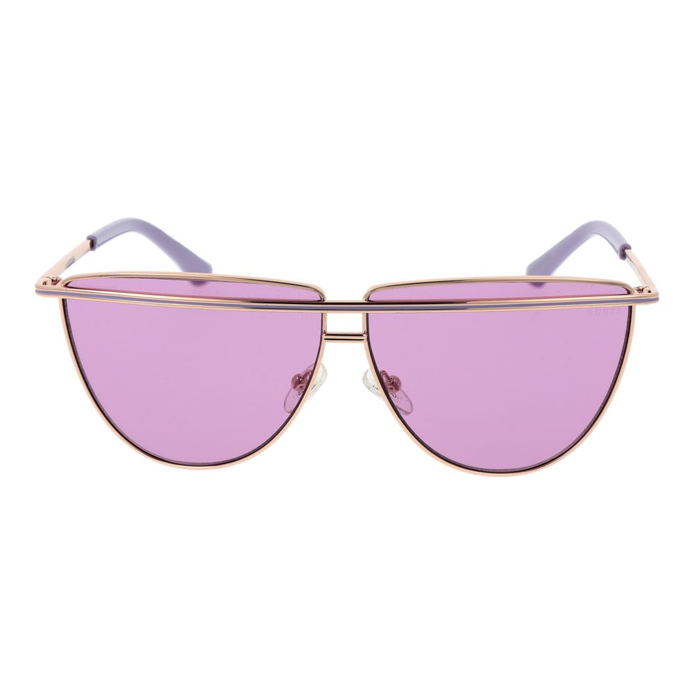 Guess Rose Gold Metal Sunglasses