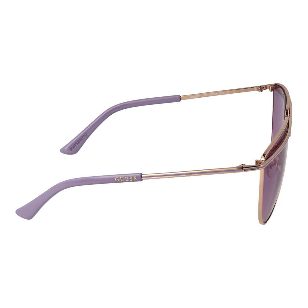Guess Rose Gold Metal Sunglasses