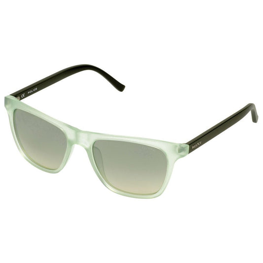 Police Green Injected Sunglasses Police Gray