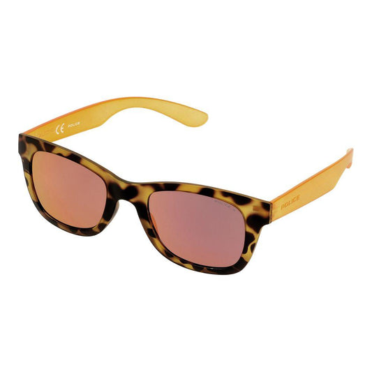 Police Brown Injected Sunglasses Police Rosy Brown