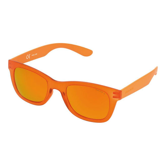 Police Orange Injected Sunglasses Police Chocolate