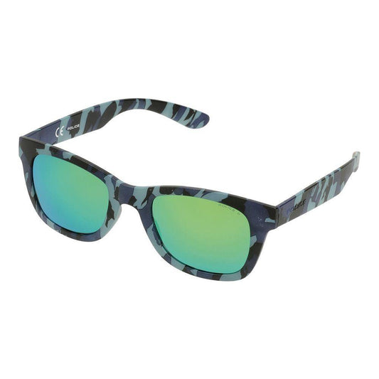 Police Blue Injected Sunglasses Police Cadet Blue