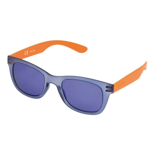 Police Blue Injected Sunglasses Police Slate Gray