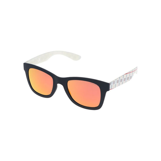 Police Black Injected Sunglasses Police Light Salmon