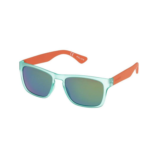 Police Green Injected Sunglasses Police Light Slate Gray