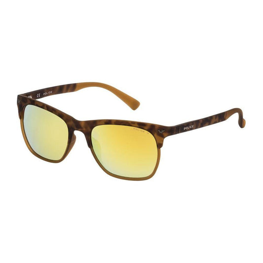 Police Brown Injected Sunglasses Police Dark Olive Green