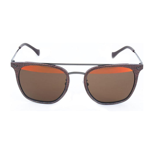 Police Brown Metal Sunglasses Police Dim Gray