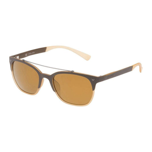 Police Brown Injected Sunglasses Police Dark Khaki