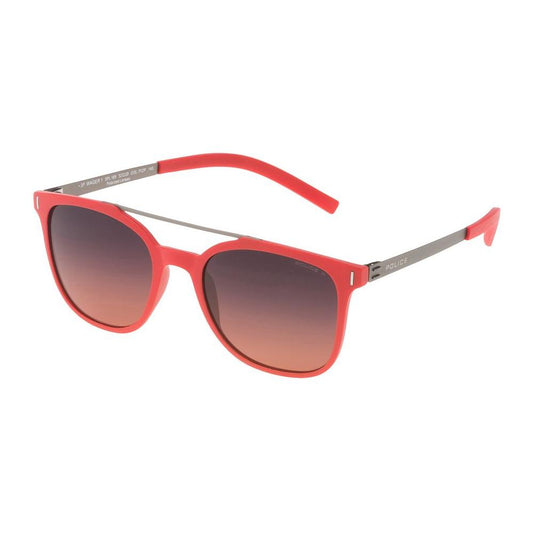 Police Red Injected Sunglasses Police Maroon