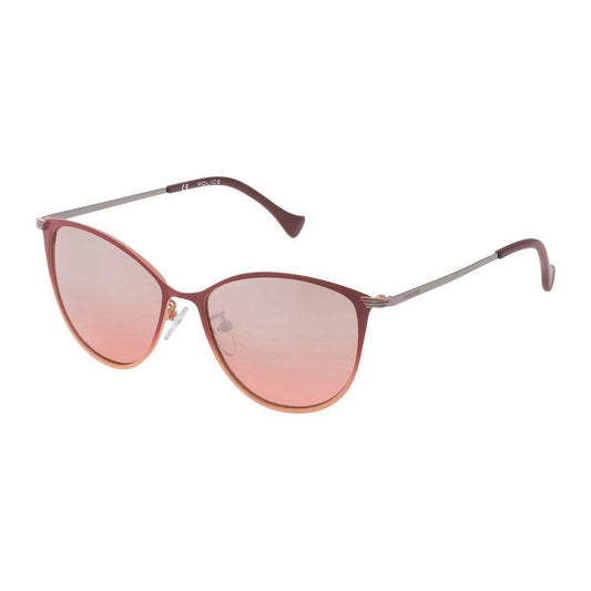 Police Orange Metal Sunglasses Police Gray