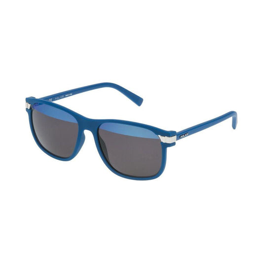Police Blue Metal Sunglasses Police Dim Gray