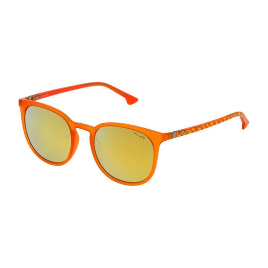 Police Orange Injected Sunglasses Police Dark Khaki