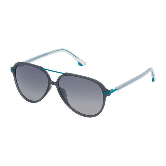 Police Blue Metal Sunglasses Police Light Slate Gray