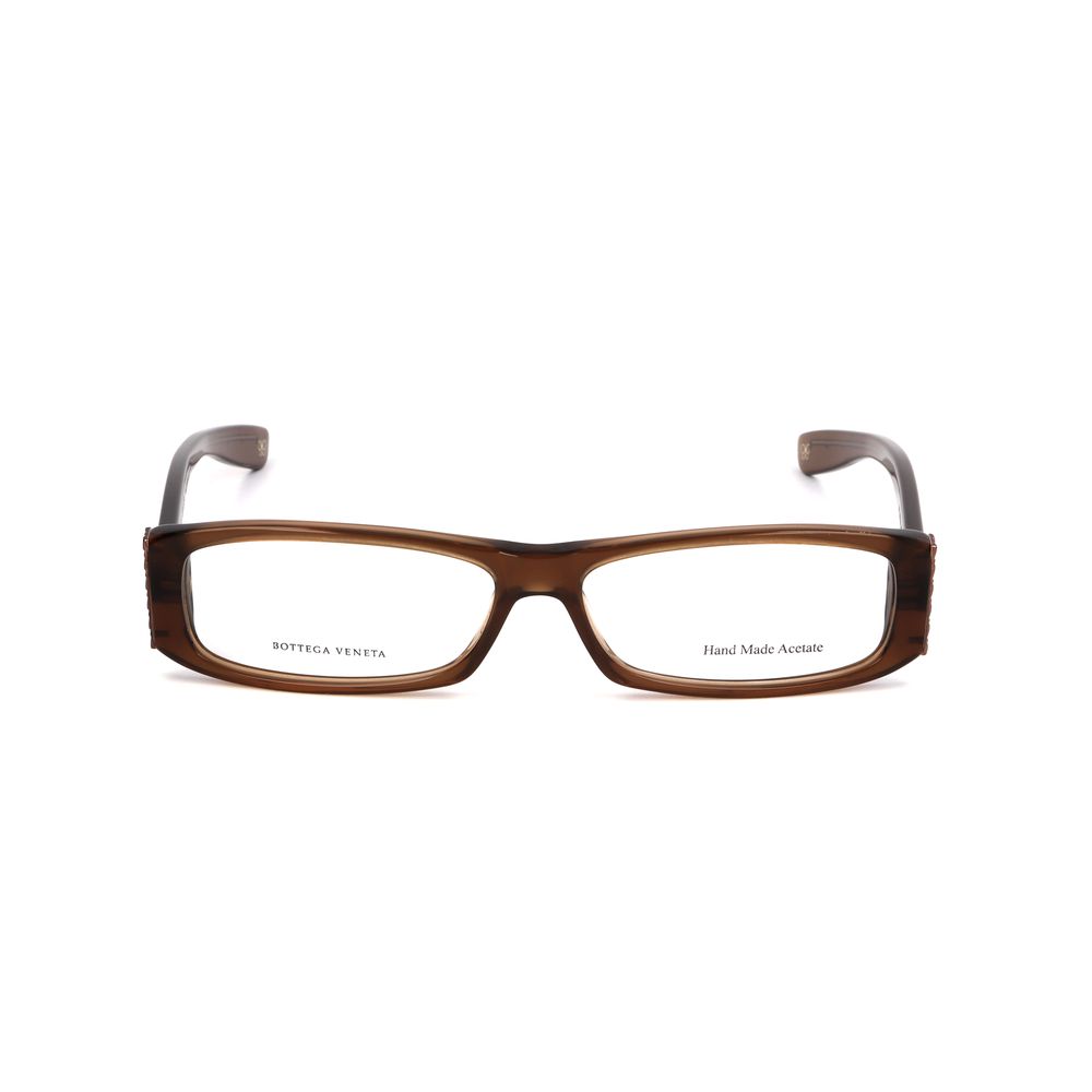 Bottega Veneta Brown Acetate Frames with 54/14/140 mm dimensions for women.