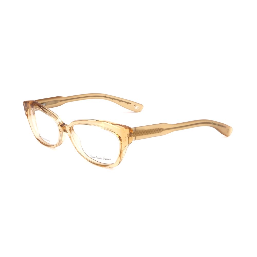 Bottega Veneta Brown Acetate Frames for women, model BV175HAM, featuring 53/15/145 mm acetate frame, stylish eyewear in brown color.