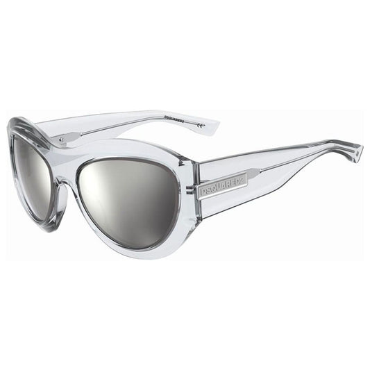 Dsquared² Gray Plastic Sunglasses Dsquared² Light Gray