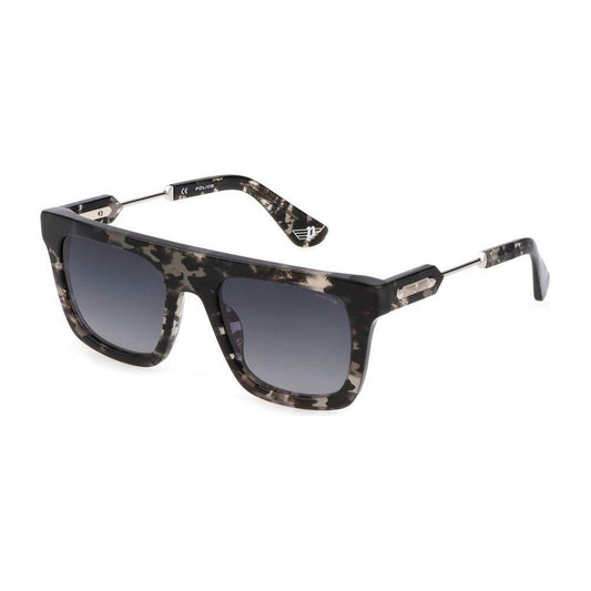 Police Black Acetate Sunglasses Police Dark Slate Gray