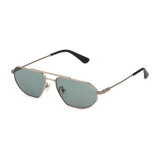 Police Gray Metal Sunglasses Police Light Slate Gray