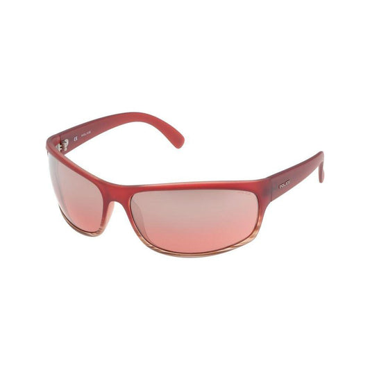 Police Red Injected Sunglasses Police Rosy Brown