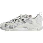 Dolce & Gabbana White Lace Up Low Top NS1 Sneakers Shoes