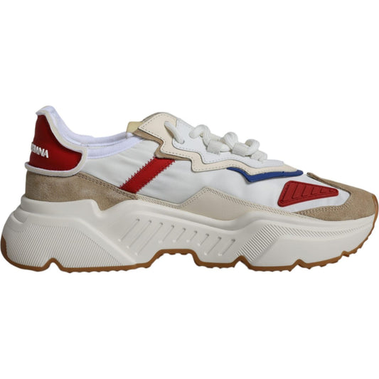 Dolce & Gabbana Multicolor DAYMASTER Low Top Sneakers Shoes Dolce & Gabbana Gray