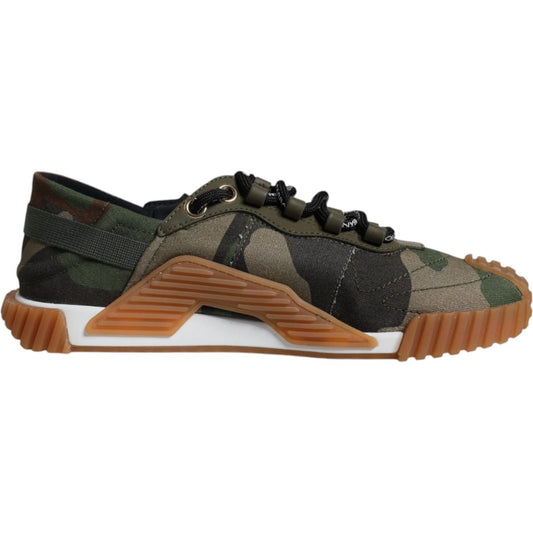 Dolce & Gabbana Multicolor NS1 Low Top Men Sneakers Shoes Dolce & Gabbana Dark Slate Gray