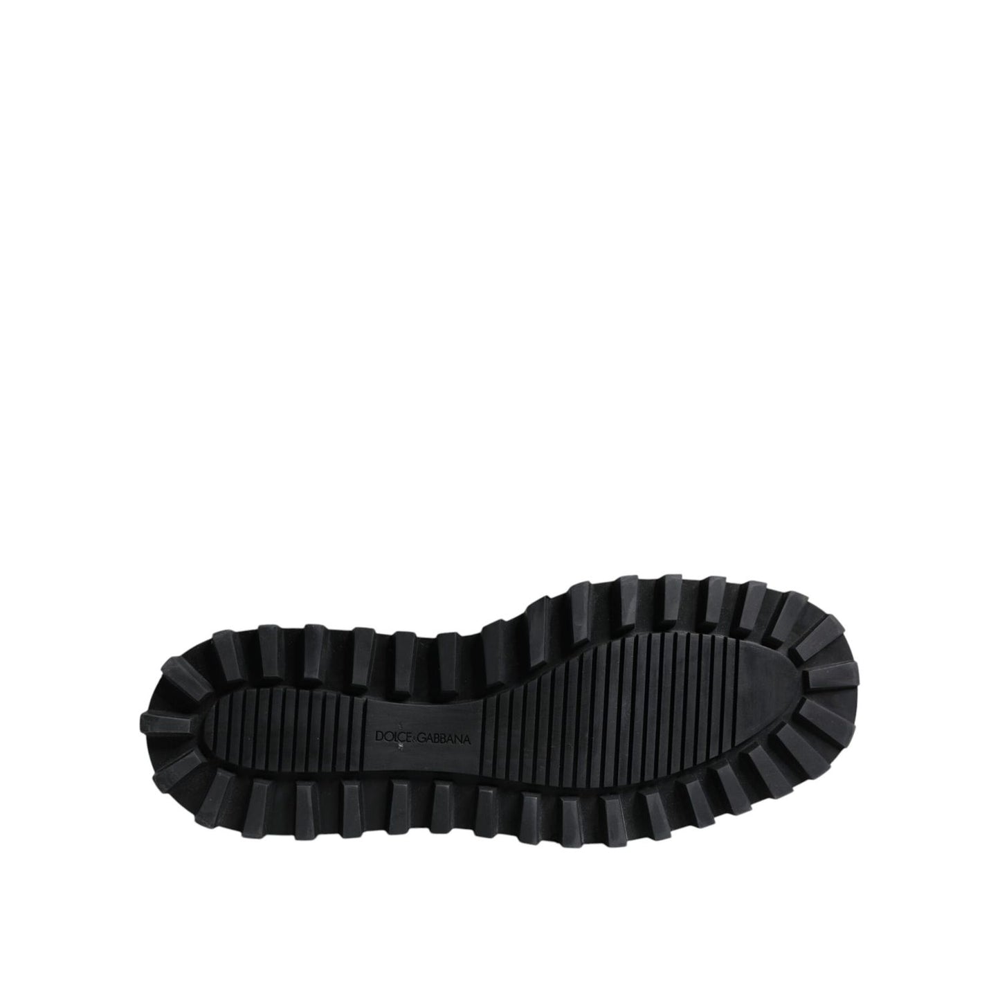 Dolce & Gabbana Bronze Padded Mid Calf Lace Up Boots Shoes