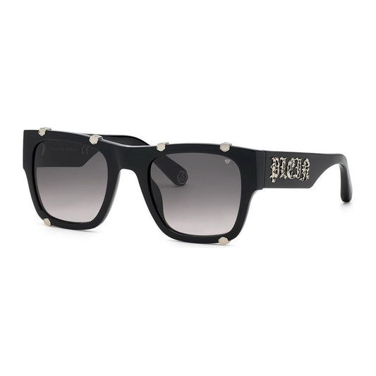 Philipp Plein Black Acetate Sunglasses Philipp Plein Dark Slate Gray
