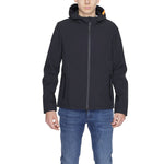 Suns Black Polyester Jackets & Coat