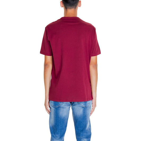 Armani Exchange Armani Exchange Bordeaux Cotton T-Shirt AR-2786600129-IT52 | XL 1728,71956299936,Armani Exchange,Bordeaux,Clothing,IT52 | XL,IT54 | XXL,Men,Men - Clothing,New with tags,T-Shirts - Men - Clothing