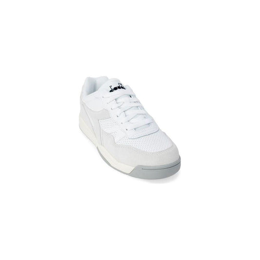 Diadora White Artificial Leather Sneaker Diadora Lavender