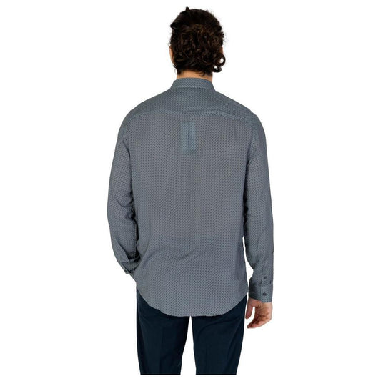Armani Exchange Gray Viscose Shirt