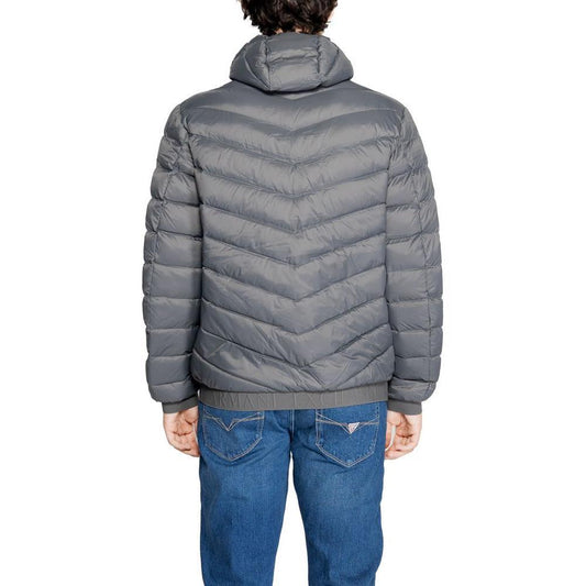 Armani Exchange Gray Polyester Jackets & Coat AR-7251800138-IT44 | S