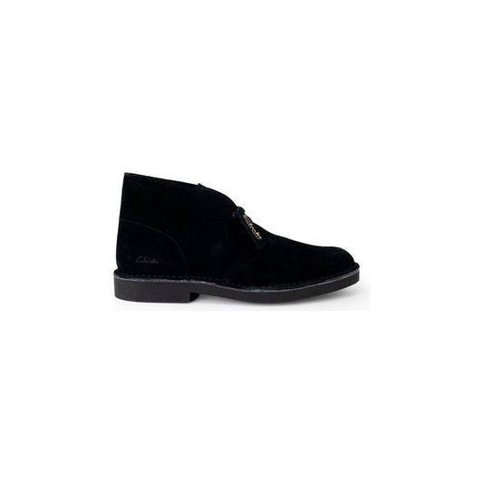 Clarks Black Leather Boot Clarks Lavender
