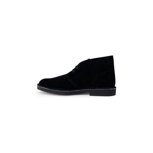 Clarks Black Leather Boot Clarks Lavender