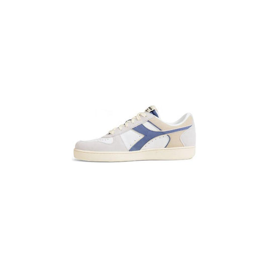 Diadora White Leather Sneaker Diadora Light Gray
