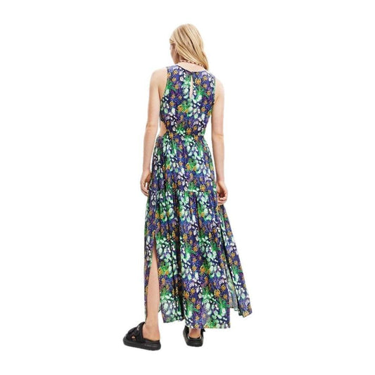 Desigual Blue Viscose Dress